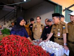 Wagub Sani Sidak Pasar, Pastikan Harga dan Stok Aman Jelang Hari Raya Idul Fitri