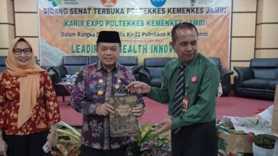 Gubernur Al Haris Apresiasi Lulusan Poltekkes Dalam Pembangunan Kesehatan Provinsi Jambi