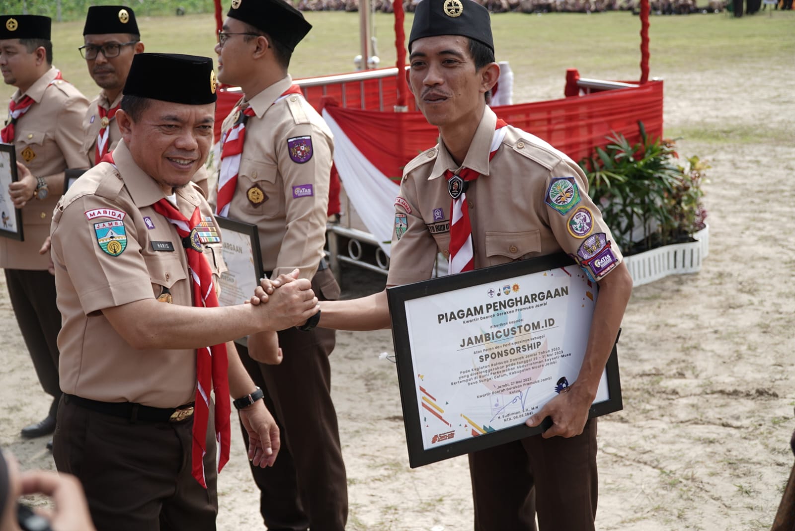 Gubernur Al Haris Potensi Pramuka Jambi Luar Biasa