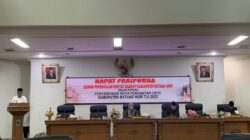 Hadir di Rapat Paripurna DPRD, Wabup Sampaikan LKPD TA 2022
