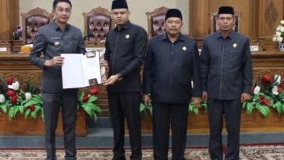 Ketua DPRD Muaraojambi Buka dan Pimpin Langsung Paripurna Penyampaian LKPJ Bupati