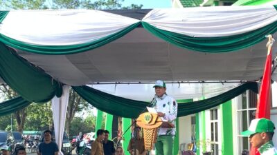 Ikuti Porprov Jambi Ke-XXIII, Kontingan Batanghari dilepas Bupati Fadhil