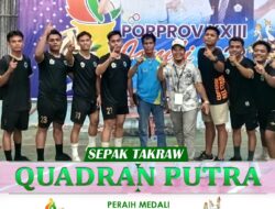Atlet Takraw Batanghari Berhasil Raih Tiga Medali Pada Porprov XXIII Jambi