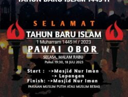 Persatuan Pemuda Pal XI Singkawang Gelar Pawai Obor dalam Rangka Menyambut Tahun Baru Islam