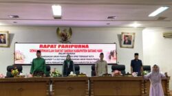Ini Jawaban Pemkab Atas Pandangan Umum Fraksi-Fraksi di DPRD Batang Hari