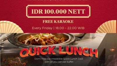 Makan Sepuasnya !! Bisa Milih Mau Makan Siang Atau Mau Makan Malam