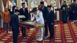 Mukti Dilantik Jadi Pj Bupati Merangin, Ini Pesan Gubernur Al Haris