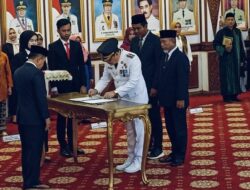Mukti Dilantik Jadi Pj Bupati Merangin, Ini Pesan Gubernur Al Haris