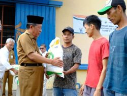 Wagub Sani Launching Penyaluran Bantuan Pangan Cadangan Beras Pemerintah