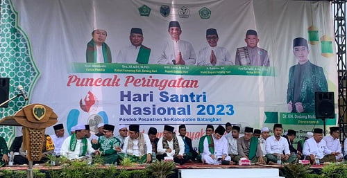 Bupati Fadhil Hadir Acara Puncak Peringat Hari Santri Nasional Tahun 2023