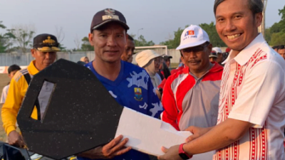 Edi Purwanto Hadiri Penutupan Sepak Bola Dalam Rangka HUT Kabupaten Sarolangun