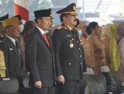 Ketua DPRD Jambi Hadiri Upacara dan Syukuran Hut TNI ke 78 di Makorem 042/Gapu