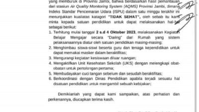 SE Gubernur-hal pendidikan daring