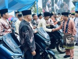 Gubernur Al Haris Serahkan Motor Dinas Pada Seluruh Kades di Kabupaten Kerinci