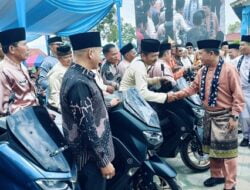 Gubernur Al Haris Serahkan Motor Dinas Pada Seluruh Kades di Kabupaten Kerinci