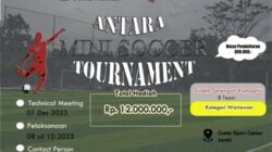 HUT ke-86 LKBN ANTARA Jambi Gelar Turnamen Mini Soccer Khusus Wartawan