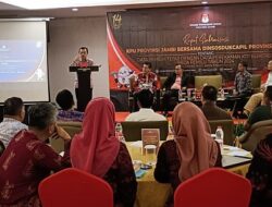 KPU Bersama Pemprov Jambi Rapat Singkronisasi Data Pemilih Tetap Pada Pemilu 2024