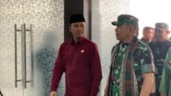 Ketua DPRD Jambi Sambut Kedatangan Danrem 042 Gapu Kolonel Inf Rachmad
