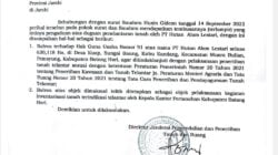 Penelantaran Lahan HGU oleh PT HAL, Husin Gideon Minta Bupati Ikut Serta dalam Penyelesainnya