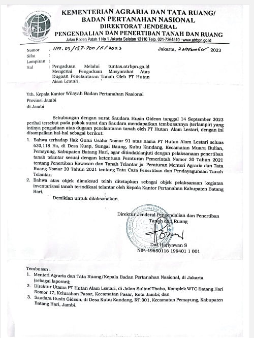 Penelantaran Lahan HGU oleh PT HAL, Husin Gideon Minta Bupati Ikut Serta dalam Penyelesainnya