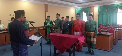 Sekda Lantik 4 Orang Pejabat di Lingkup Pemkab Batanghari