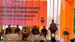 Wakili Bupati Batanghari, Camat Pemayung Hadiri Sosialisasi Forum Pengawasan Partisifatif Bawaslu