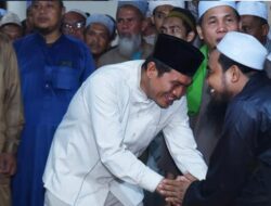 Bupati Fadhil Hadiri Tabligh Akbar dan  Tasyakuran Ponpes Al Fatih Muara Tembesi