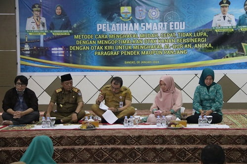 Hesti Haris Buka Pelatihan Smart Edu di Merangin