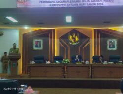 Bupati Fadhil Hadiri Paripurna Perdana DPRD Batang Hari di Tahun 2024