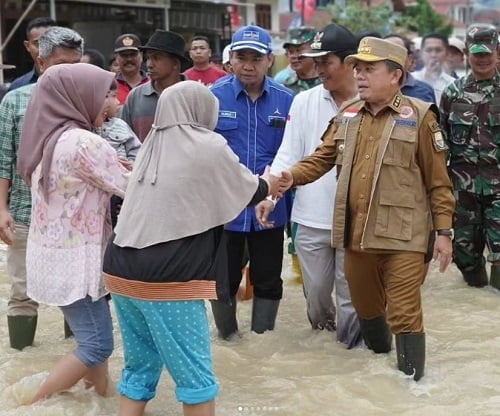 Kerinci dan Sungaipenuh Darurat Bencana, Gubernur Perbanyak Posko