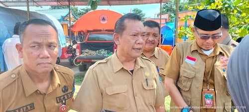 Pemkab Batanghari Salurkan 3.035 Paket Sembako Kepada Korban Banjir