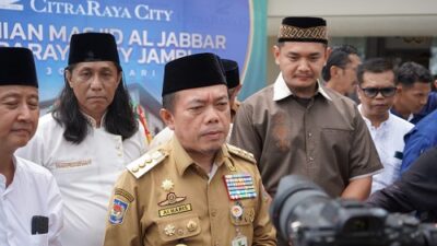 Resmikan Masjid di Citra Raya City, Gubernur Al Haris Gunakan Sebagai Sarana Pendidikan