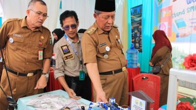 Wagub Sani Apresiasi Expo dan Gelar Karya P5 Di SMKN 1 Bungo