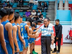 Wagub Sani Buka Liga Basket Pelajar SMA 2023-2024