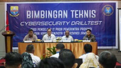 Diskominfo Provinsi Jambi Perkuat Pengamanan Siber Melalui Bimtek Drill Test Kesiapsiagaan Penanganan Insiden Siber