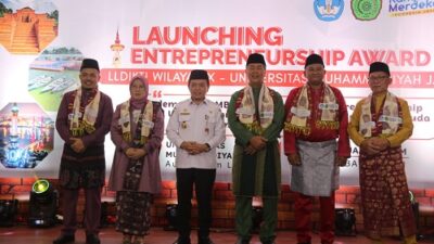 Gubernur Al Haris Apresiasi Entrepreneurship Award LLDIKTI Universitas Muhammadiyah Jambi