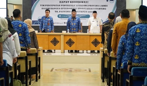 Pemprov Jambi Targetkan Angka Stunting Turun 12 Persen