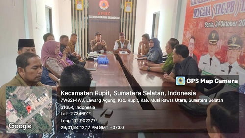 Bencana Banjir dimana-mana, DPRD Koordinasi Bersama BPBD Musi Rawas Utara