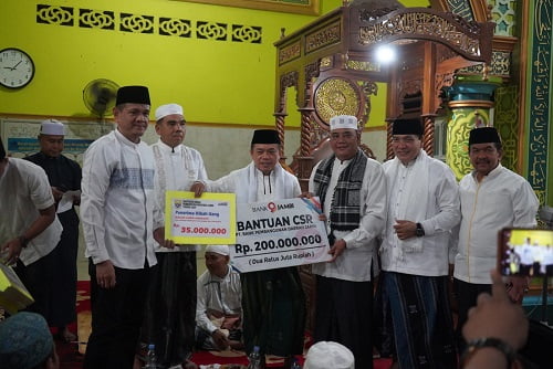 Gubernur Al Haris Serahkan Tali Asih, Bagi PNS Purnabakti Pemprov Jambi Yang Ada di Sarolangun