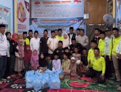 H Maulana Santuni Ratusan Anak Yatim Piatu dan Kaum Dhuafa Jambi Timur