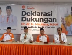 H Maulana Sah Dapat Rekomendasi PKS untuk Bacawako Jambi 2024