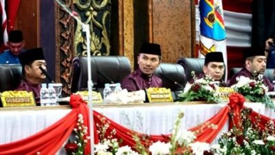 Ketua DPRD Edi Purwanto Pimpin Rapat Paripurna HUT Provinsi Jambi ke 67