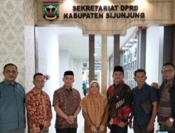 Koordinasi dan Sepakati Kegiatan Pagu Indikator/indikatif, DPRD Batanghari Kunker ke DPRD Dahamasraya