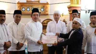 Pemerintah Kota Sungai Penuh Safari Ramadhan di Masjid Raya Koto Keras