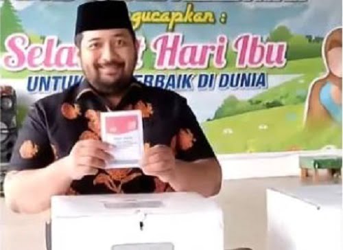 Pinto Jayanegara Nyoblos di TPS “Merdeka” Bangko