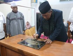 Wagub Abdullah Sani Resmikan Langgar Jami’ Al Hidayatussholihin Tangkit