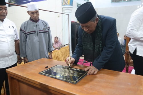 Wagub Abdullah Sani Resmikan Langgar Jami’ Al Hidayatussholihin Tangkit