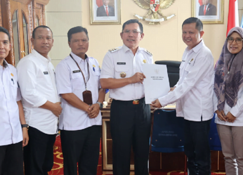 Wako Ahmadi Terima Kunjungan Komisi Informasi Provinsi Jambi
