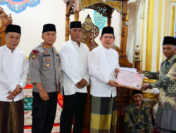 Walikota Ahmadi Lakukan Safari Ramadhan di Masjid Baitun Nur Sungai Liuk