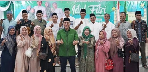 Bupati Batanghari Gelar Halal Bihalal Bersama Masyarakat Kecamatan Pemayung